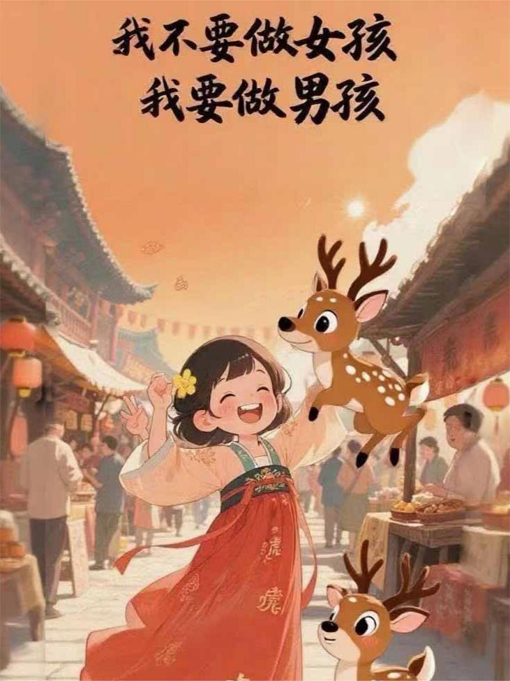 我不想做女人，我要做男人！